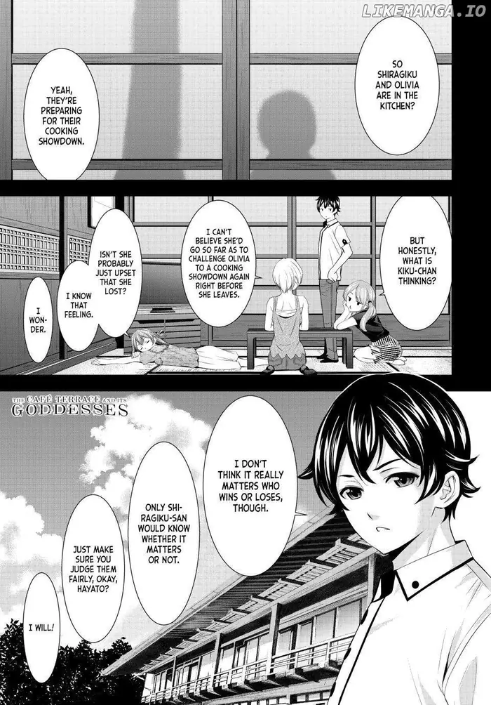 Megami no Cafe Terrace Chapter 145 image 01_optimized